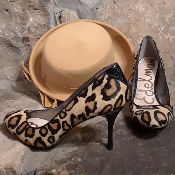 Sam Edelman Shoes - Sam Edelman Leopard Heels